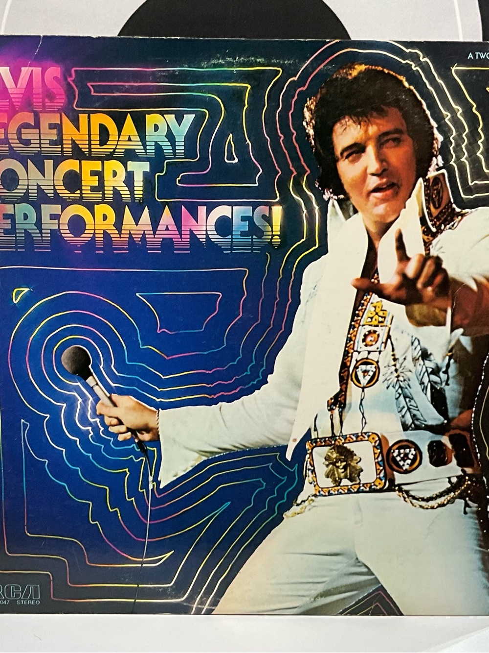 Elvis Presley Legendary Concert Performances! 2LP (1978) RCA R244047